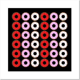 Valentine Donuts (Vertical) Posters and Art